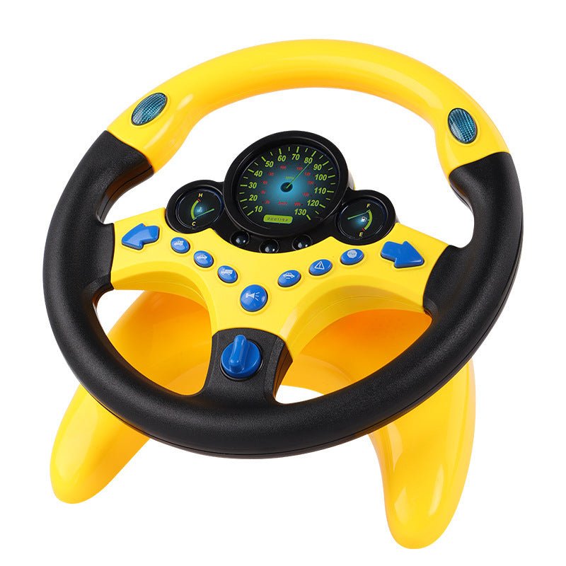 Interactive Electric Steering Wheel Toy for Kids