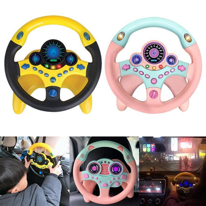 Interactive Electric Steering Wheel Toy for Kids