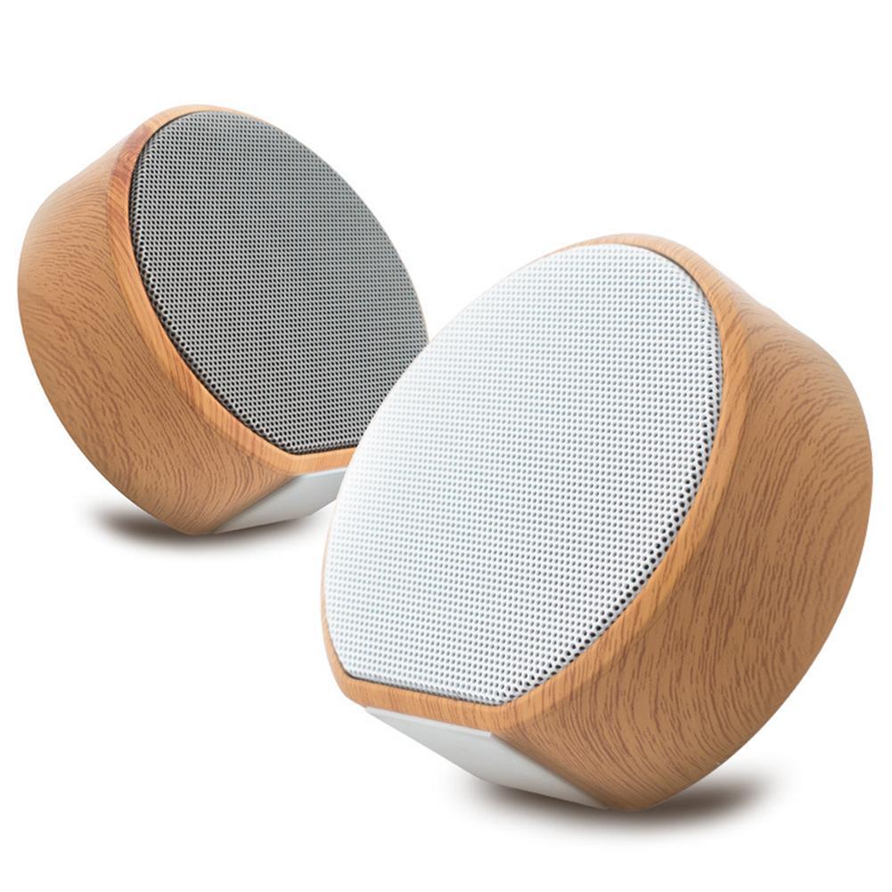 Portable Mini Wooden Wireless Speaker