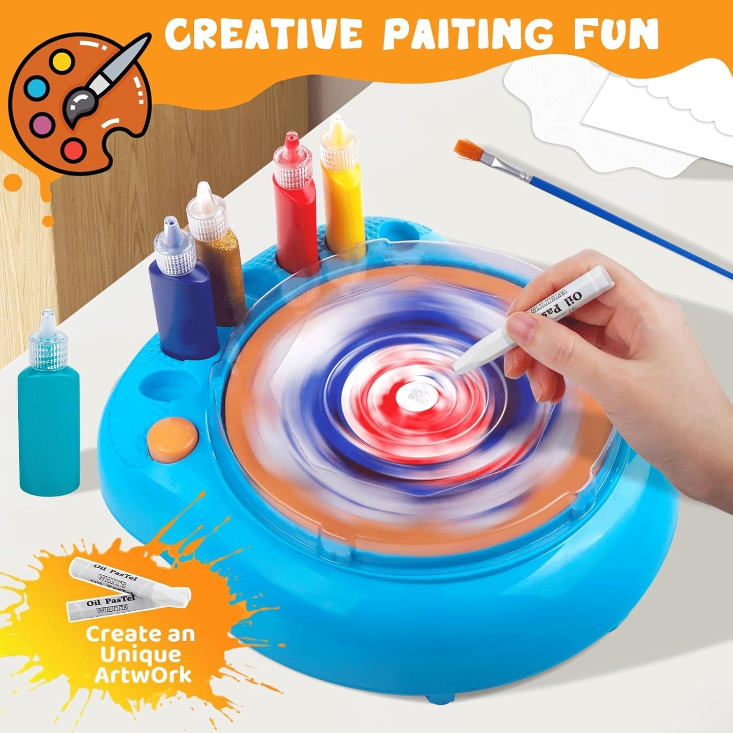 Spin Art Machine for Kids